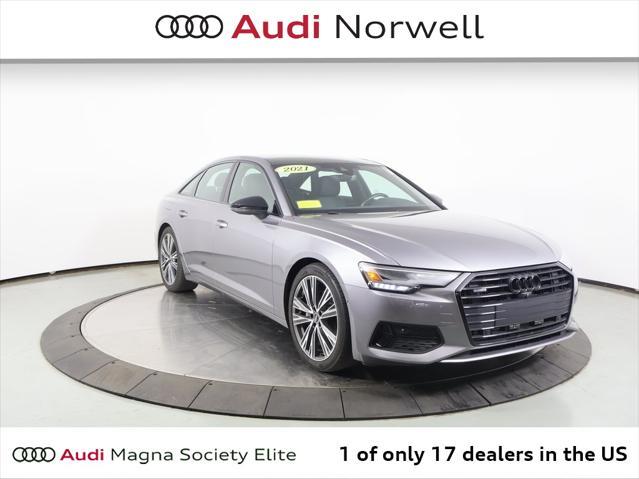 used 2021 Audi A6 car, priced at $33,900