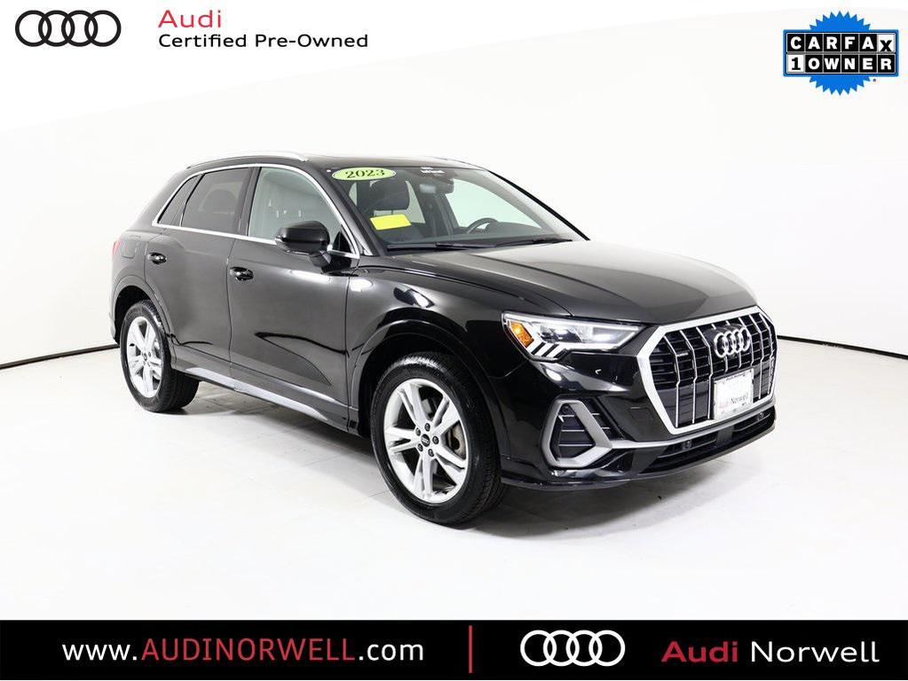 used 2023 Audi Q3 car, priced at $31,990