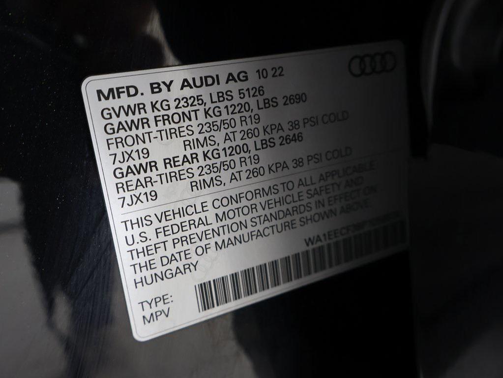 used 2023 Audi Q3 car, priced at $32,990