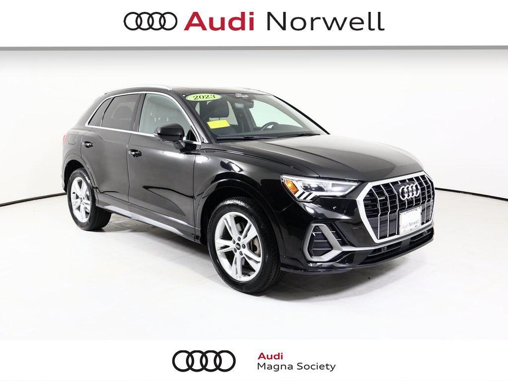 used 2023 Audi Q3 car, priced at $32,990