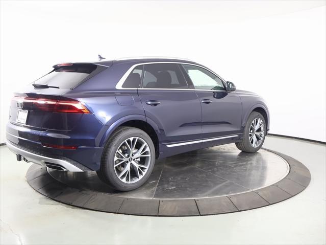 new 2025 Audi Q8 car, priced at $83,395