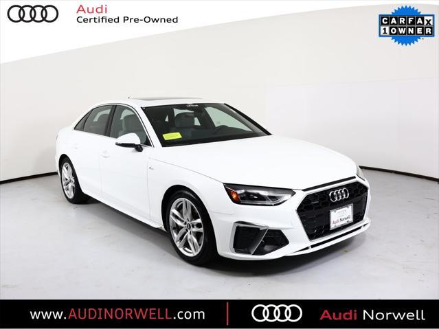 used 2022 Audi A4 car, priced at $30,990