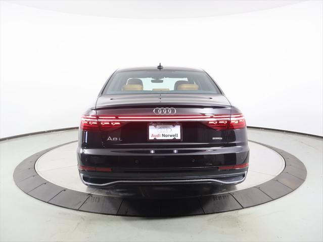 new 2025 Audi A8 car, priced at $98,790