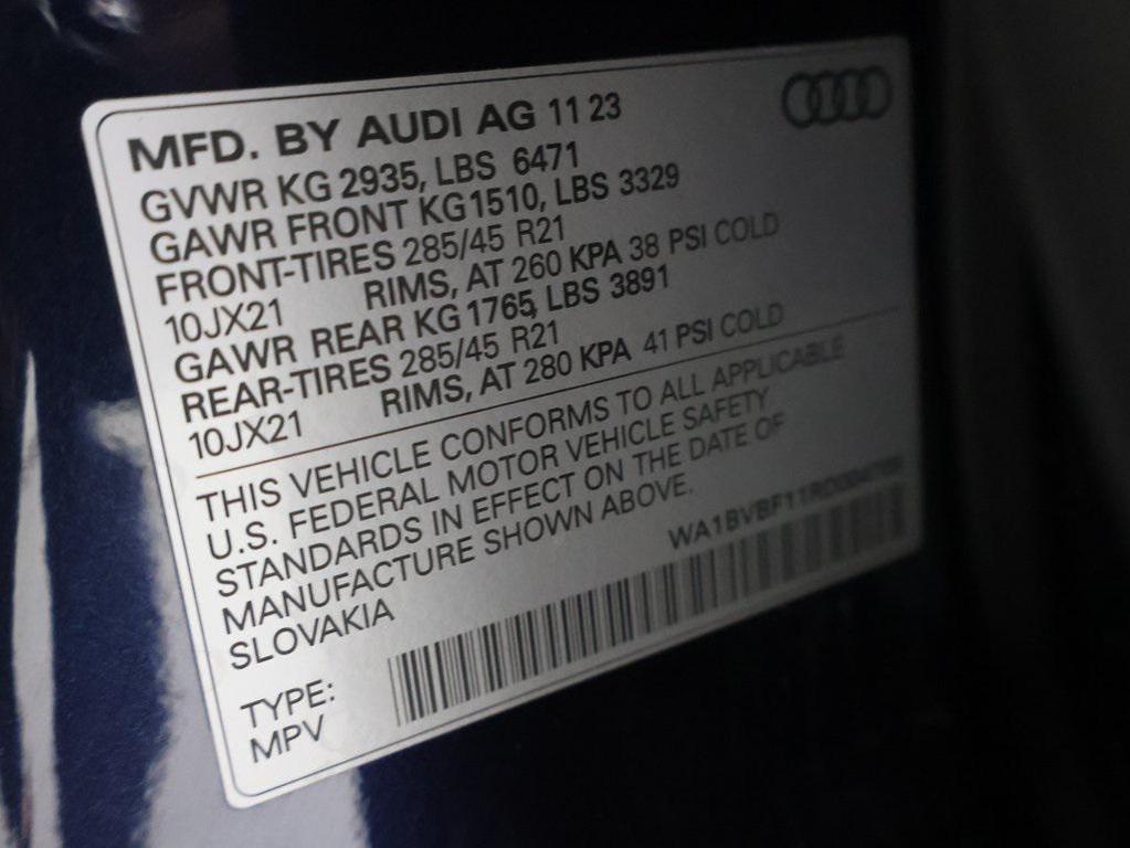 used 2024 Audi Q8 car, priced at $60,490