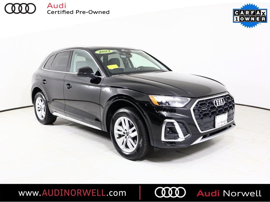 used 2023 Audi Q5 car, priced at $32,990