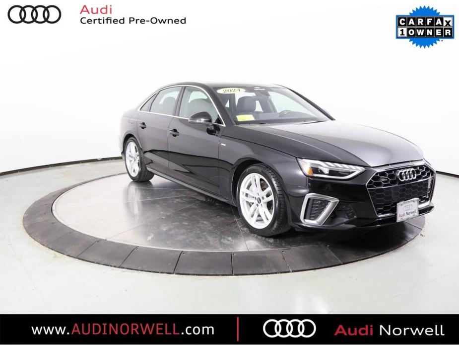 used 2024 Audi A4 car, priced at $44,900