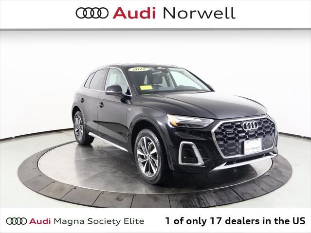 used 2022 Audi Q5 car, priced at $35,500