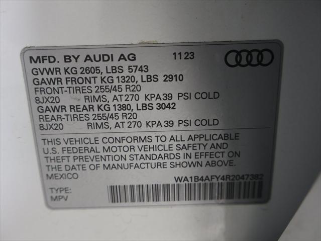 used 2024 Audi SQ5 car, priced at $58,500