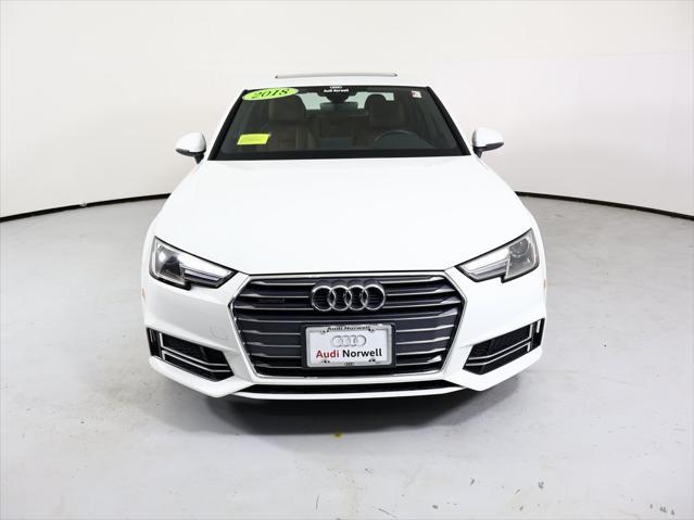 used 2018 Audi A4 car, priced at $16,500