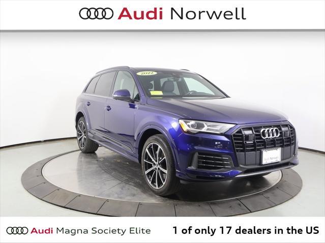 used 2022 Audi Q7 car, priced at $42,600