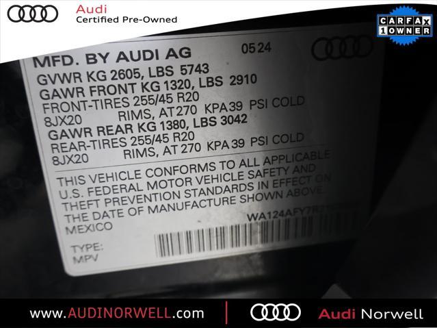 used 2024 Audi SQ5 car, priced at $59,990