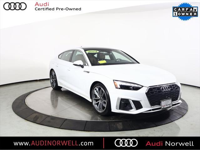 used 2024 Audi A5 Sportback car, priced at $46,990