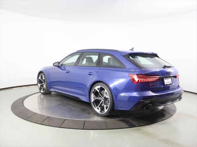 new 2025 Audi RS 6 Avant car, priced at $151,540