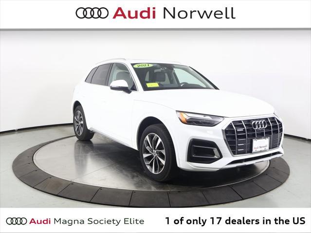 used 2021 Audi Q5 car, priced at $21,990