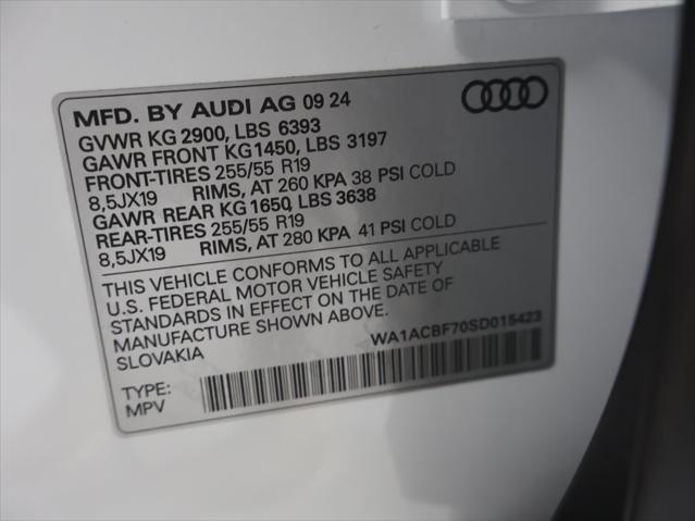 used 2025 Audi Q7 car, priced at $59,890