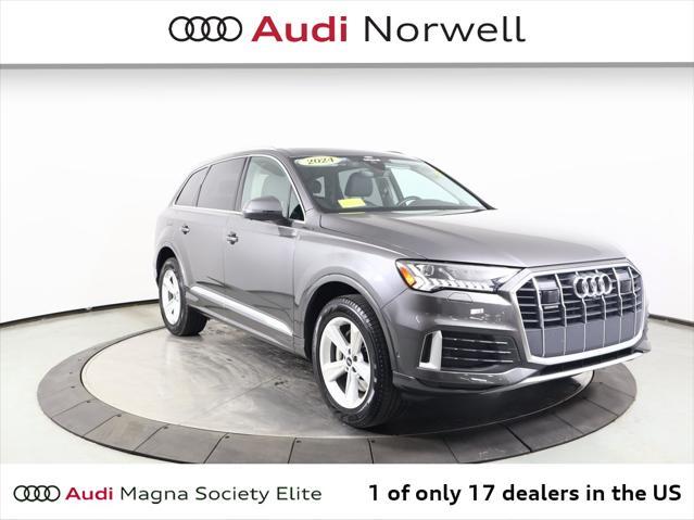 used 2024 Audi Q7 car, priced at $47,990