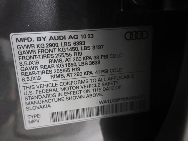 used 2024 Audi Q7 car, priced at $47,990