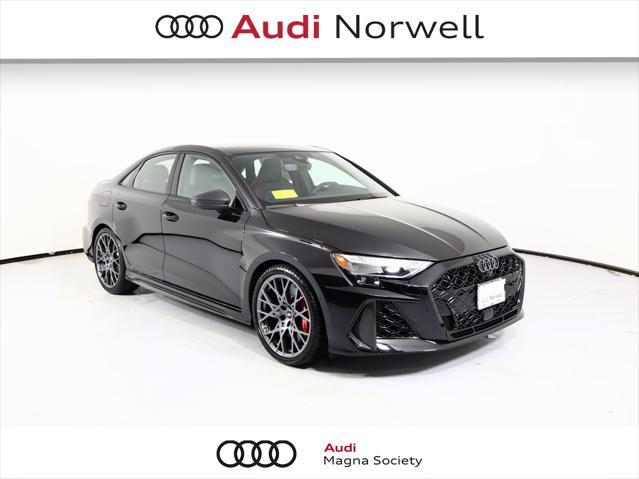 new 2025 Audi RS 3 car, priced at $77,560