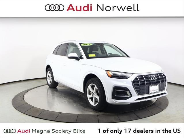 used 2021 Audi Q5 car, priced at $27,900