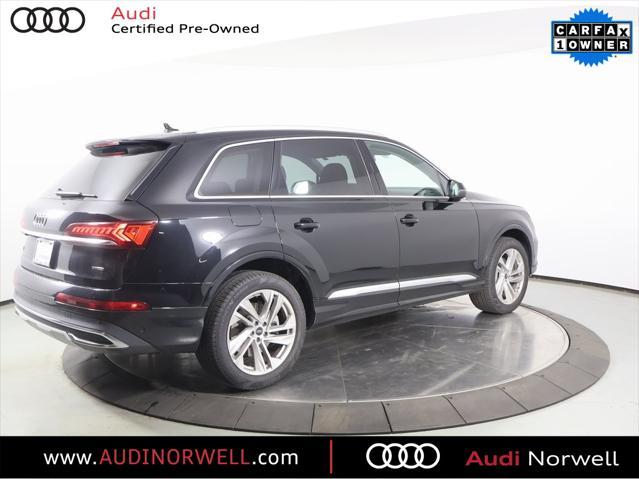 used 2024 Audi Q7 car, priced at $59,990