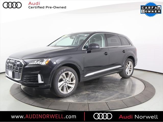 used 2024 Audi Q7 car, priced at $59,990