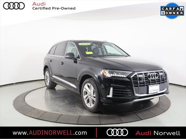 used 2024 Audi Q7 car, priced at $59,990