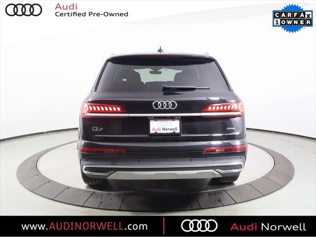 used 2024 Audi Q7 car, priced at $59,990