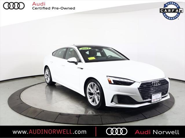 used 2021 Audi A5 Sportback car, priced at $28,500