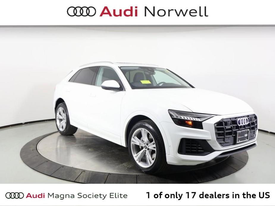 used 2023 Audi Q8 car, priced at $63,500