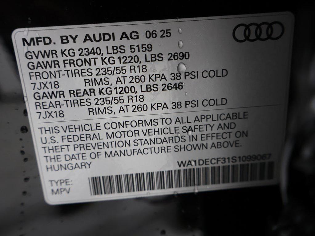used 2025 Audi Q3 car, priced at $38,490