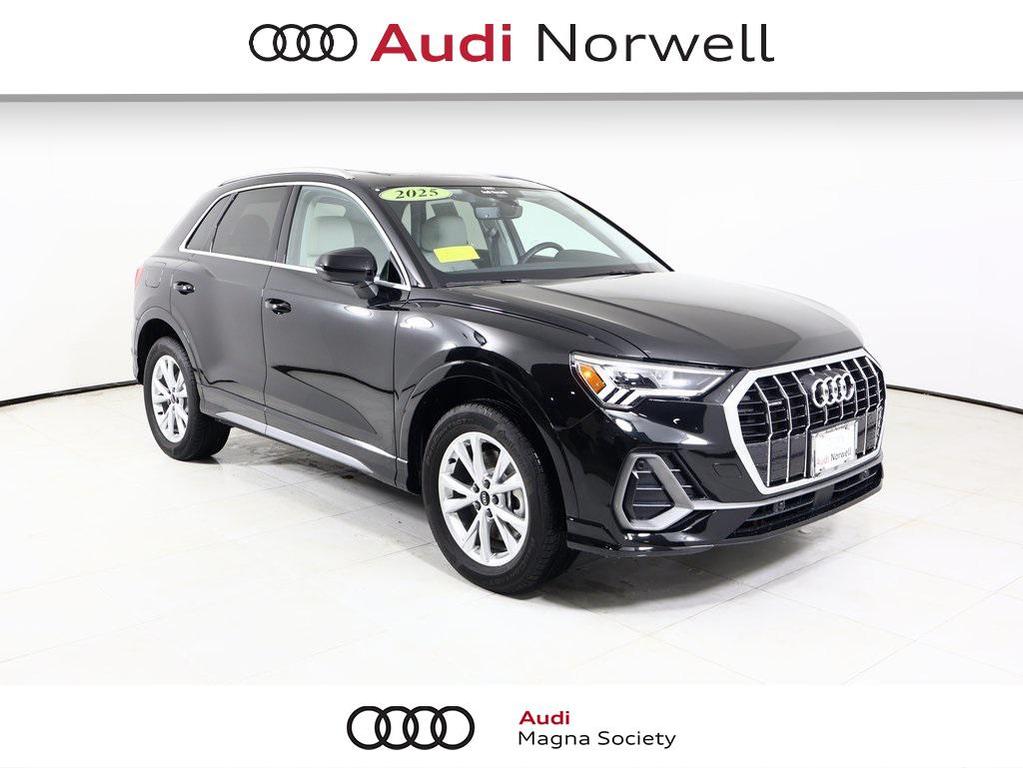 used 2025 Audi Q3 car, priced at $38,490