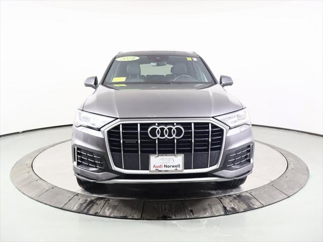 used 2021 Audi Q7 car, priced at $34,990