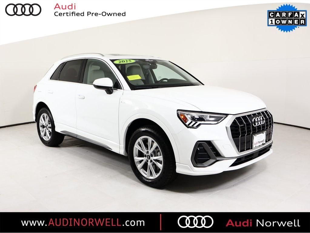 used 2025 Audi Q3 car, priced at $39,250