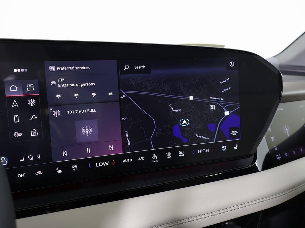 new 2025 Audi Q6 e-tron car, priced at $77,750
