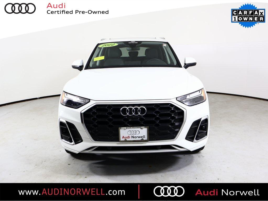 used 2022 Audi Q5 car, priced at $35,490