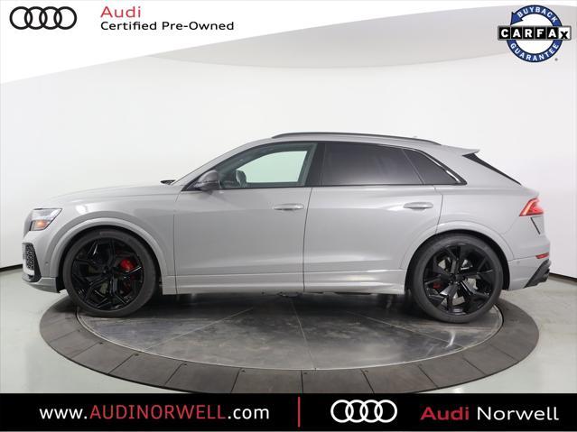 used 2021 Audi RS Q8 car, priced at $96,875