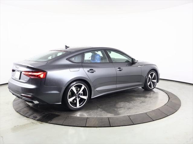 new 2025 Audi A5 Sportback car, priced at $56,855