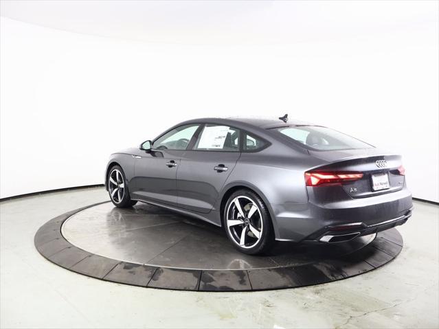 new 2025 Audi A5 Sportback car, priced at $56,855