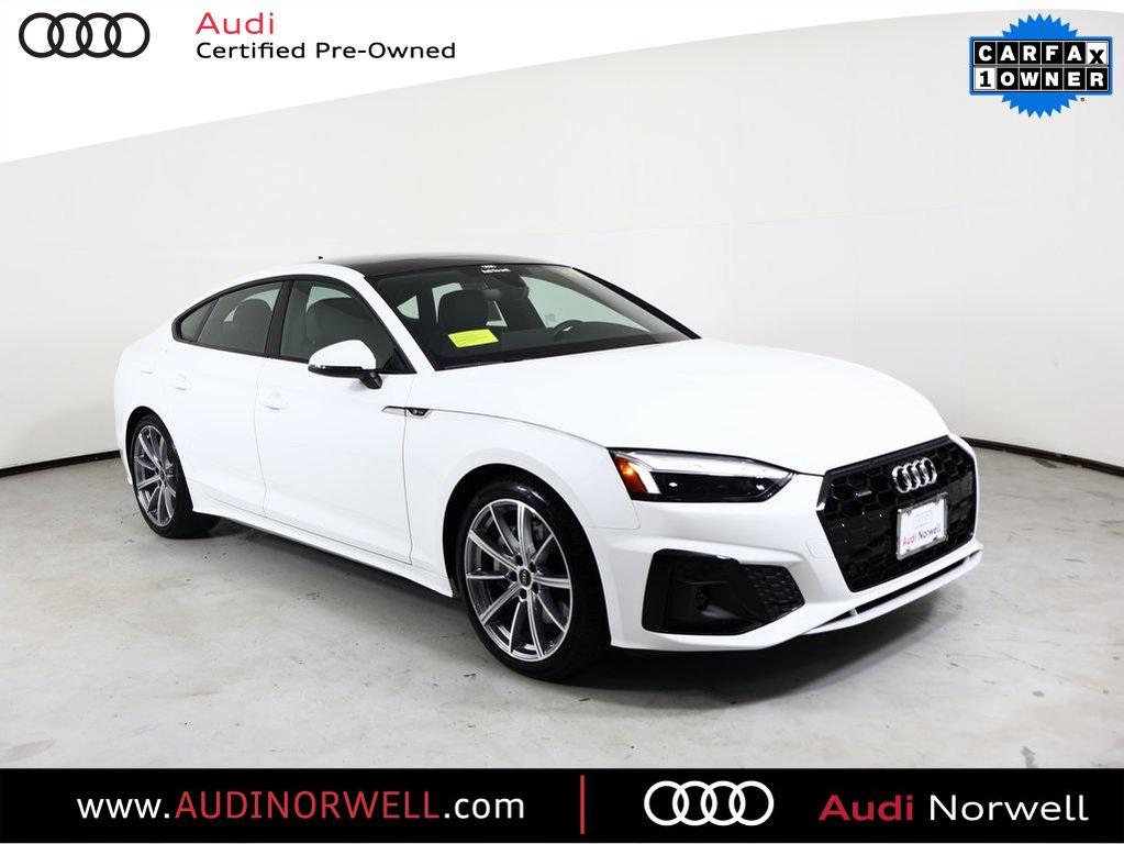 used 2025 Audi A5 Sportback car, priced at $44,690