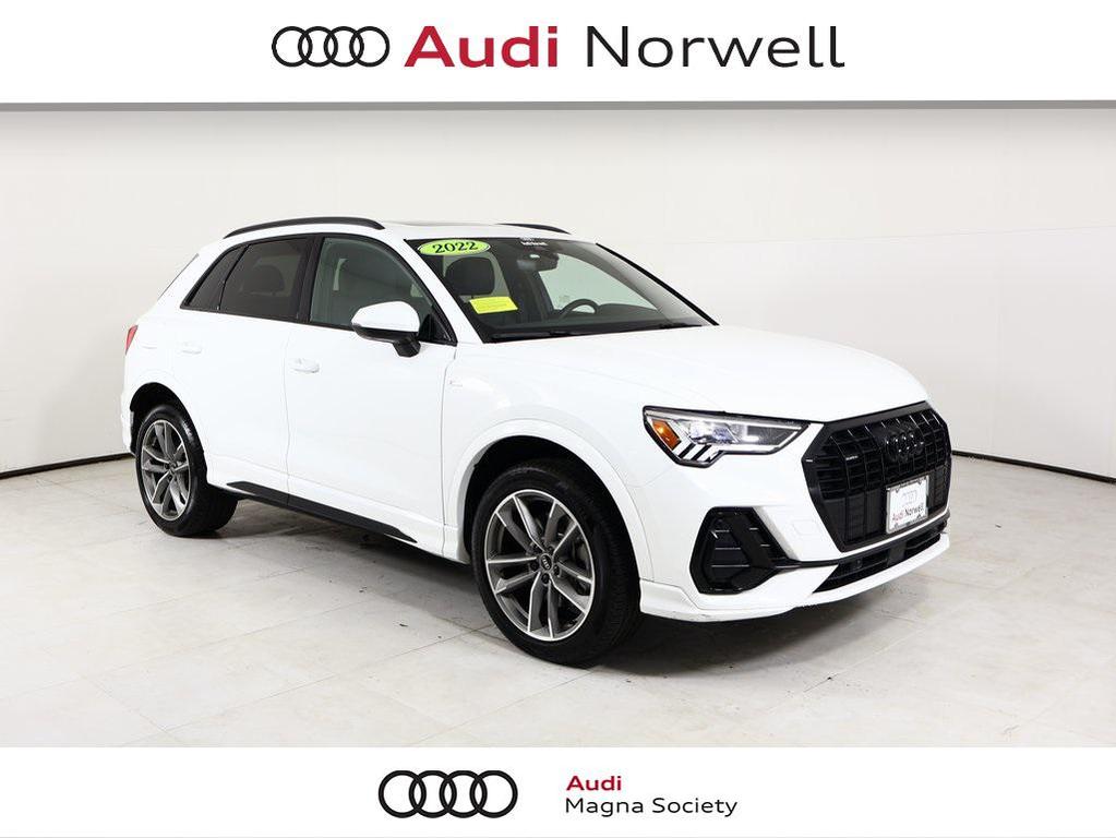 used 2022 Audi Q3 car, priced at $29,990