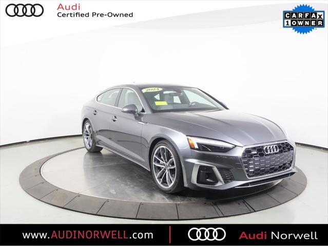 used 2024 Audi A5 Sportback car, priced at $46,900