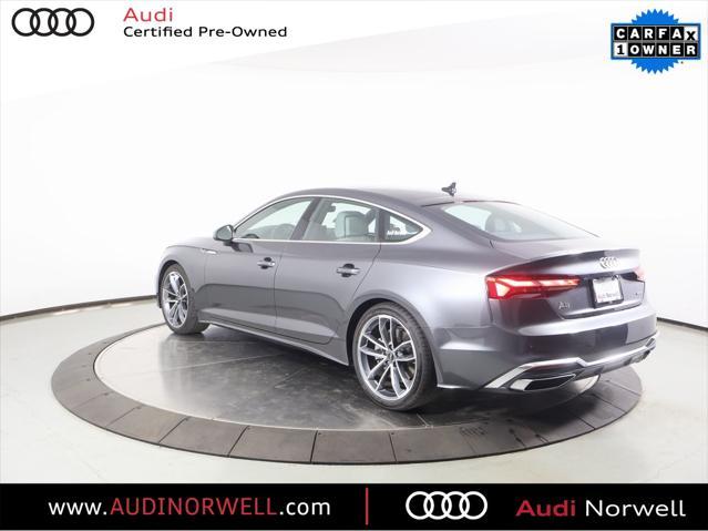 used 2024 Audi A5 Sportback car, priced at $46,900