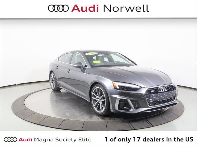 used 2024 Audi A5 Sportback car, priced at $46,900