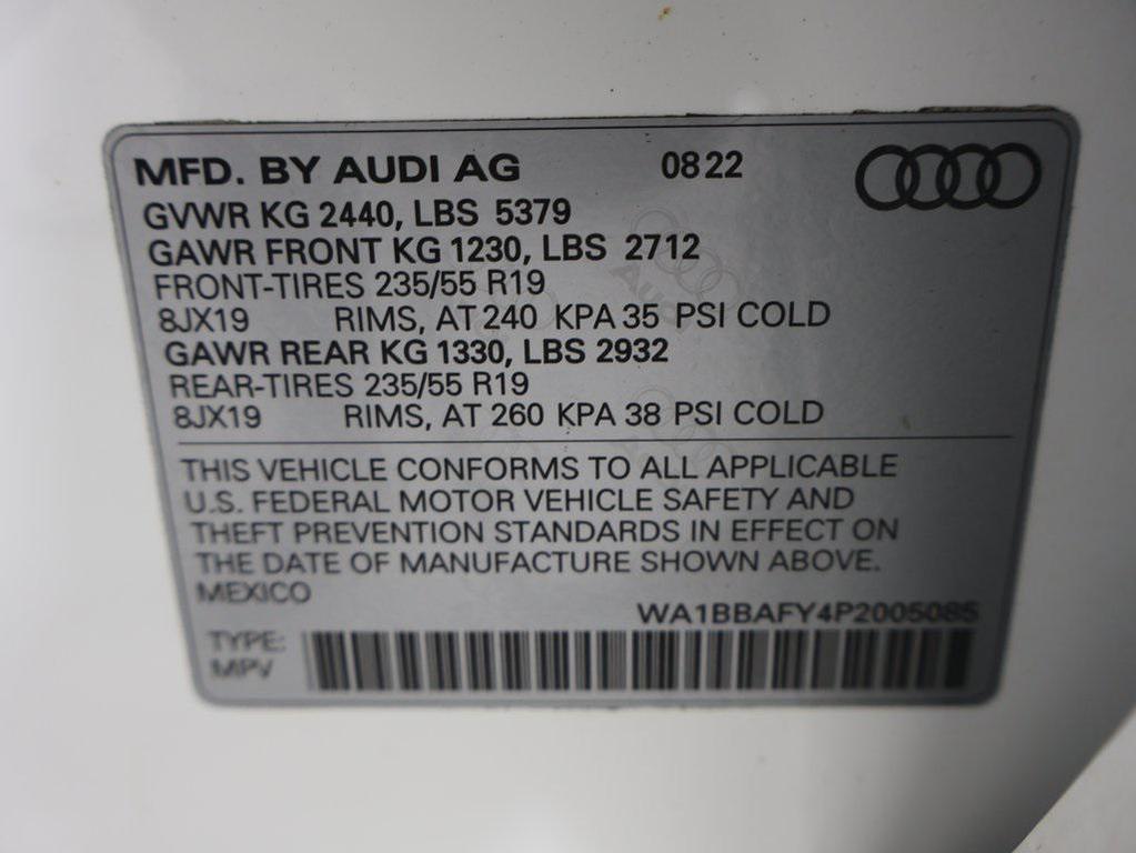 used 2023 Audi Q5 car, priced at $33,990