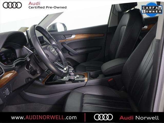 used 2023 Audi Q5 car, priced at $32,750