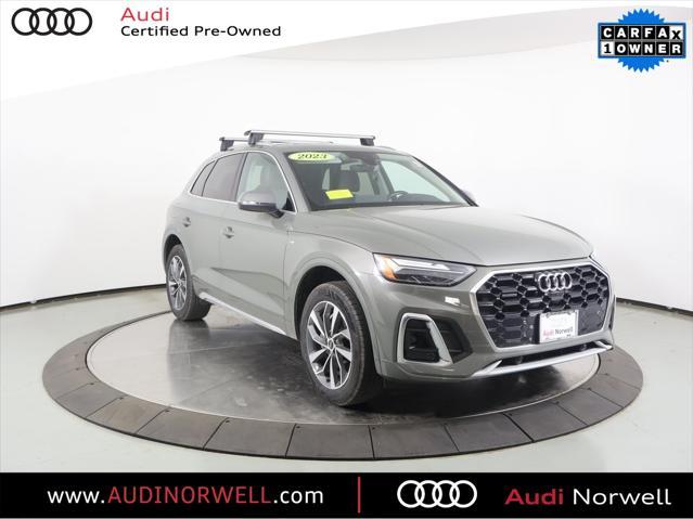 used 2023 Audi Q5 car, priced at $32,750