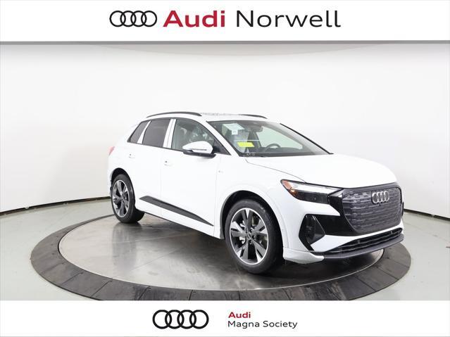 new 2024 Audi Q4 e-tron car, priced at $63,485