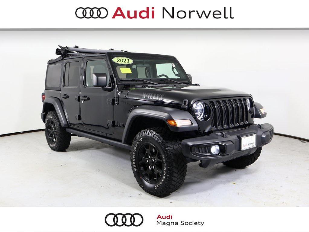 used 2021 Jeep Wrangler car, priced at $30,990