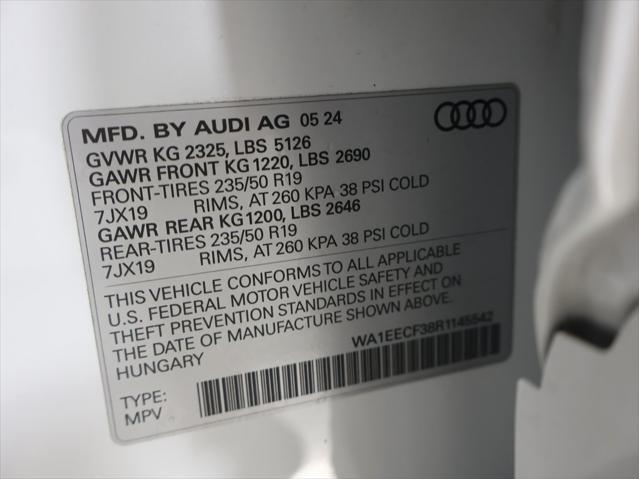 used 2024 Audi Q3 car, priced at $39,990