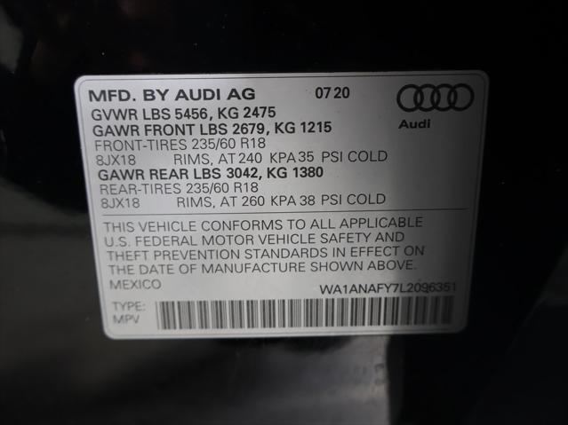 used 2020 Audi Q5 car, priced at $21,990